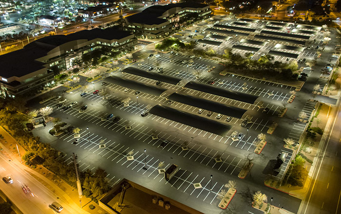 San Tan Corporate Center LED Parking Lot Lights